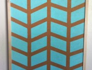herringbone bulletin board