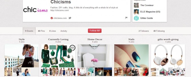 chicisms pinterest