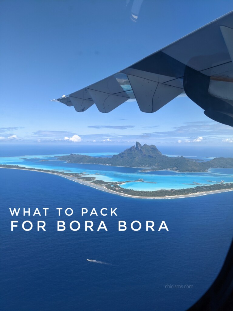 What to Pack for Bora Bora