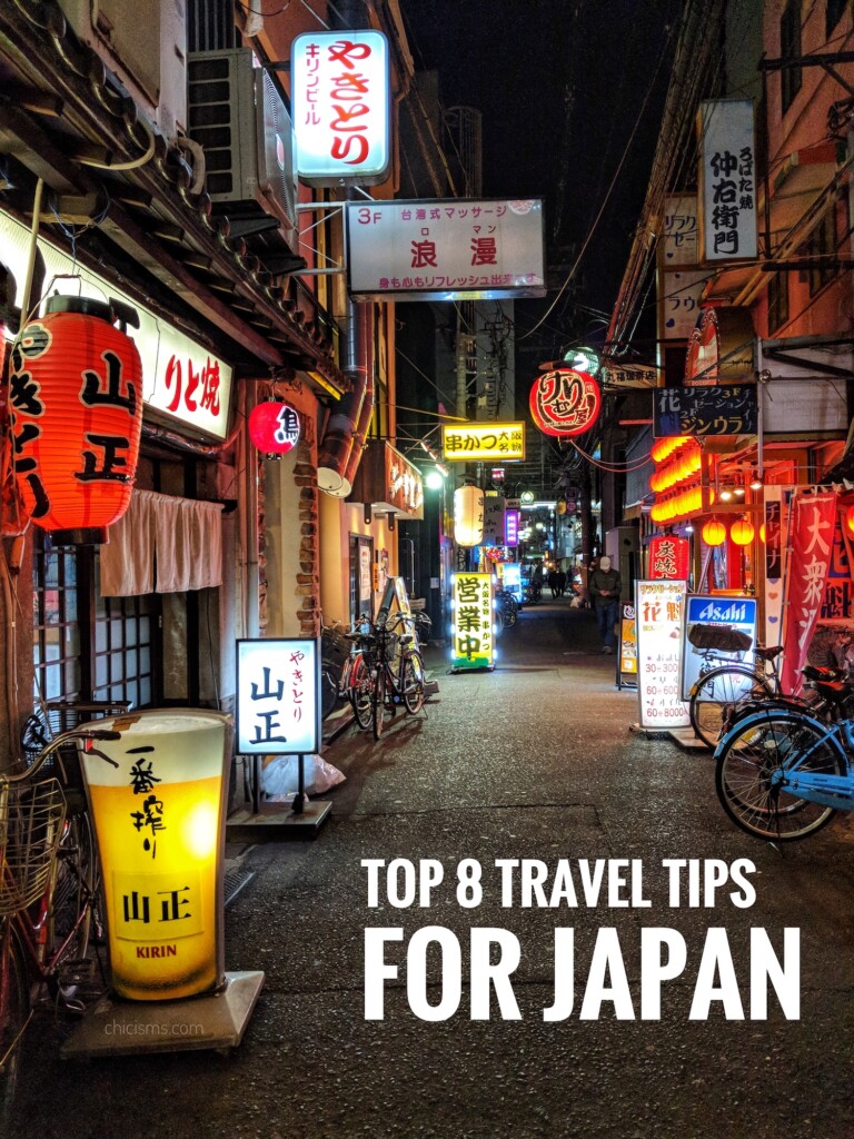 Top 8 Travel Tips for Japan
